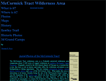 Tablet Screenshot of mccormicktract.com